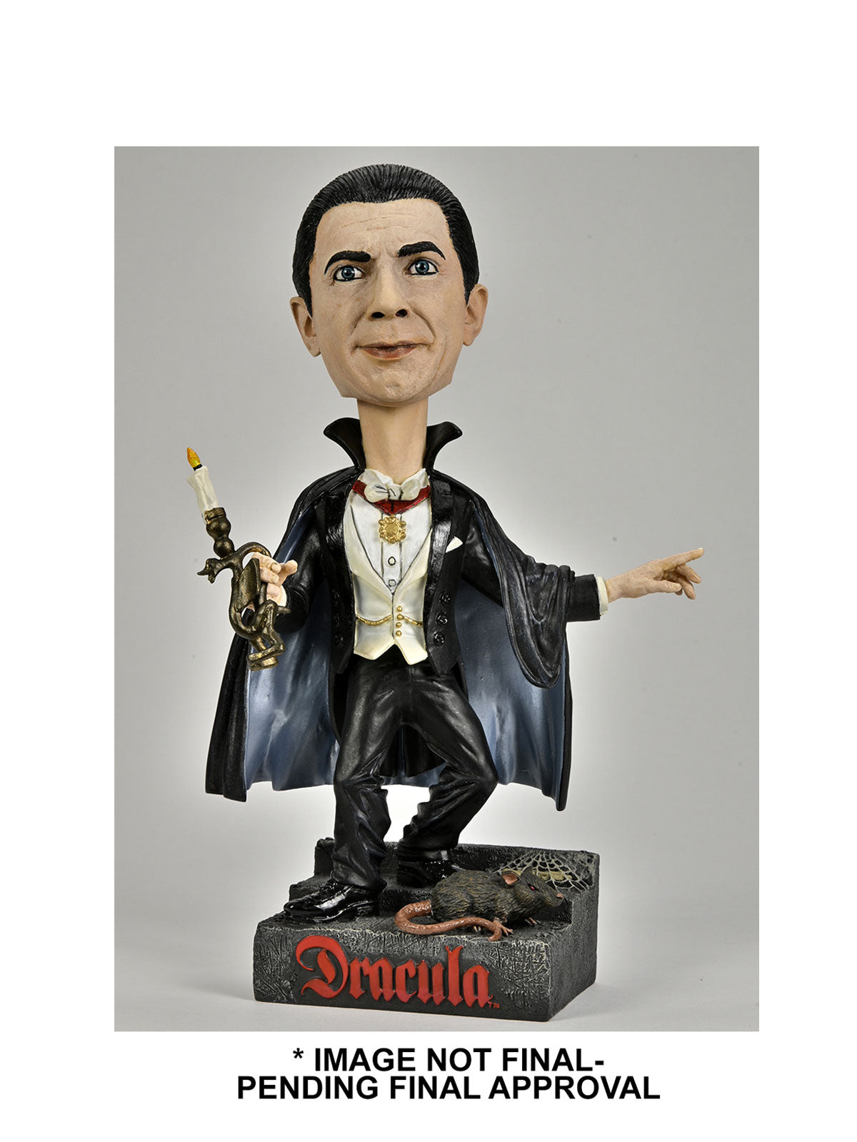 Dracula Head Knocker - Collectible Bobblehead Figure
