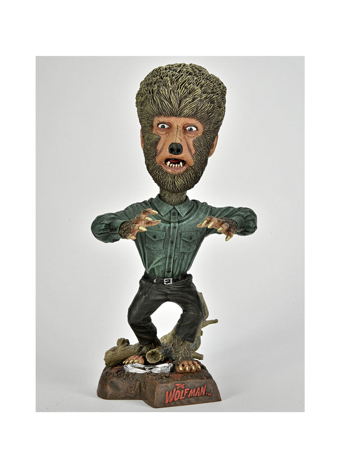 Wolf Man Head Knocker - Collectible Horror Decor