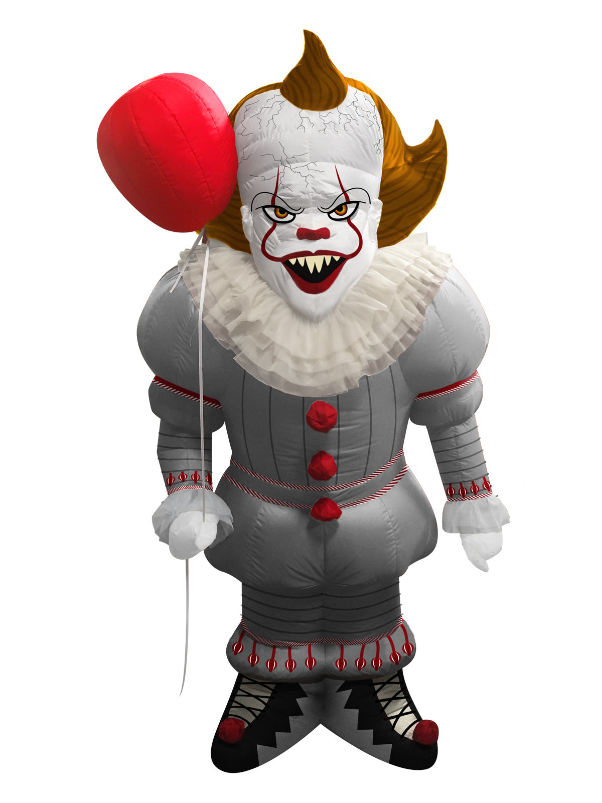 Pennywise Inflatable Lawn Prop for Spooky Decor