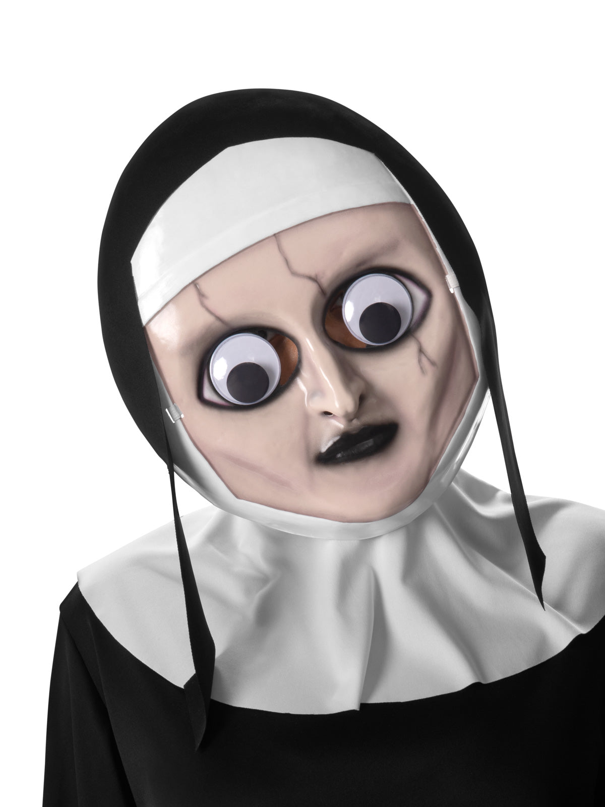 The Nun Googly Eyes Mask for Fun Halloween Costumes