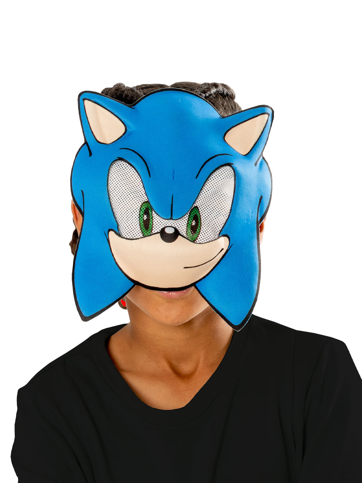 Sonic The Hedgehog 1/2 Mask - Child for Fun Play