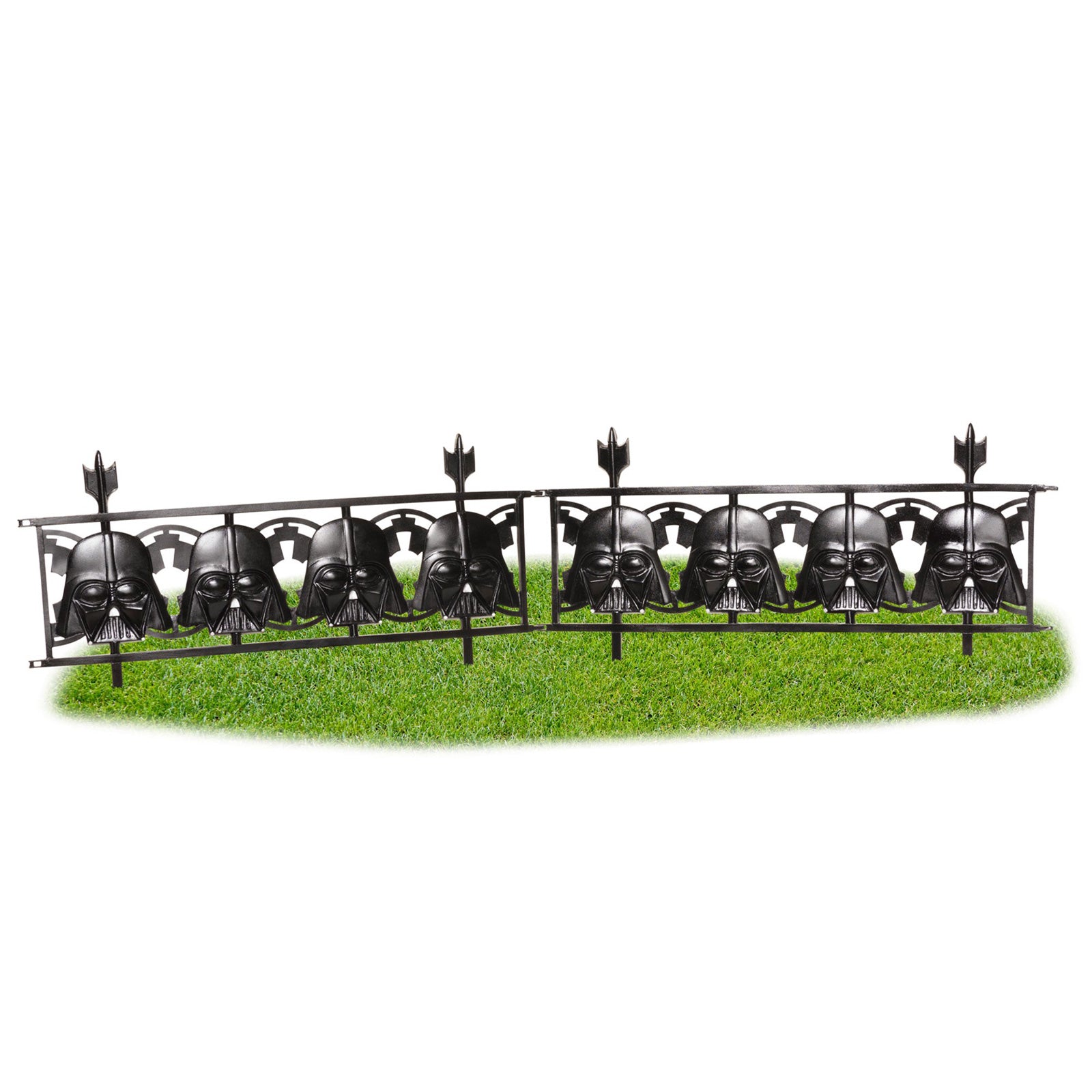 Darth Vader 2 Piece Fence Decor for Star Wars Fans