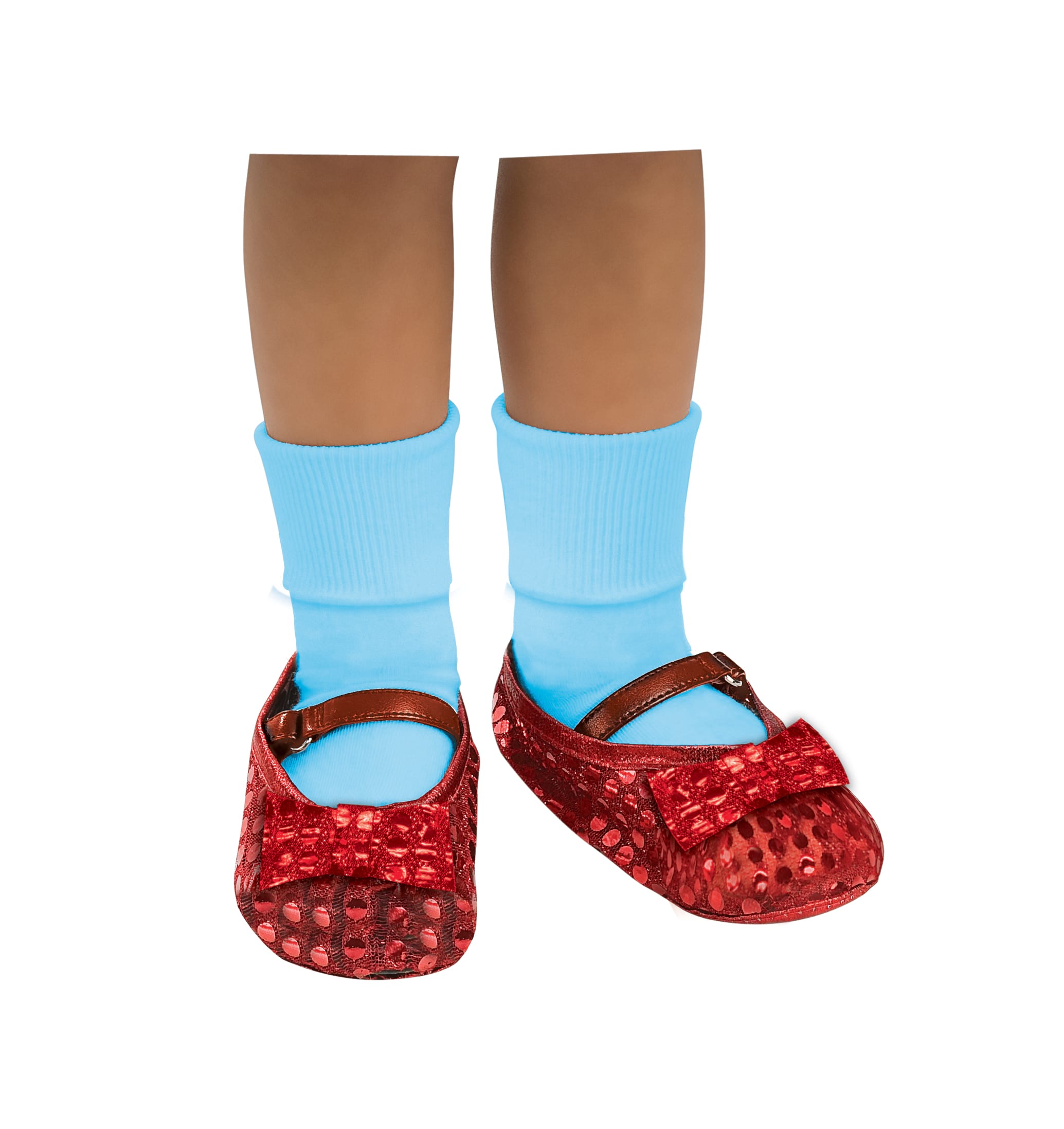 Dorothy Sequin Shoe Covers Child for Magical Dress-Up