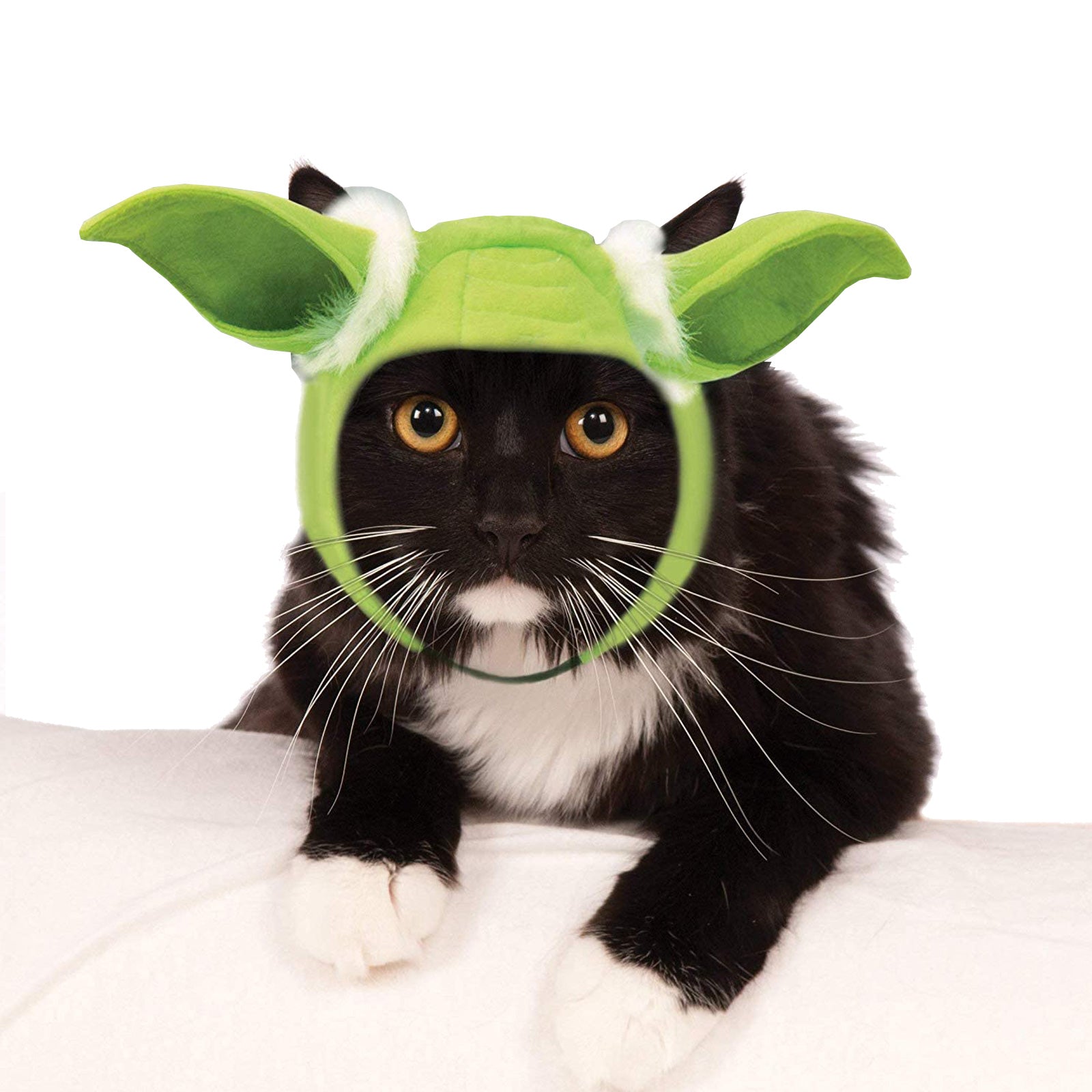 Yoda Ears Cat Headband for Adorable Pet Costumes