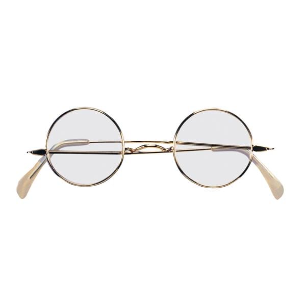 Round Santa Glasses with UV400 Protection Lenses