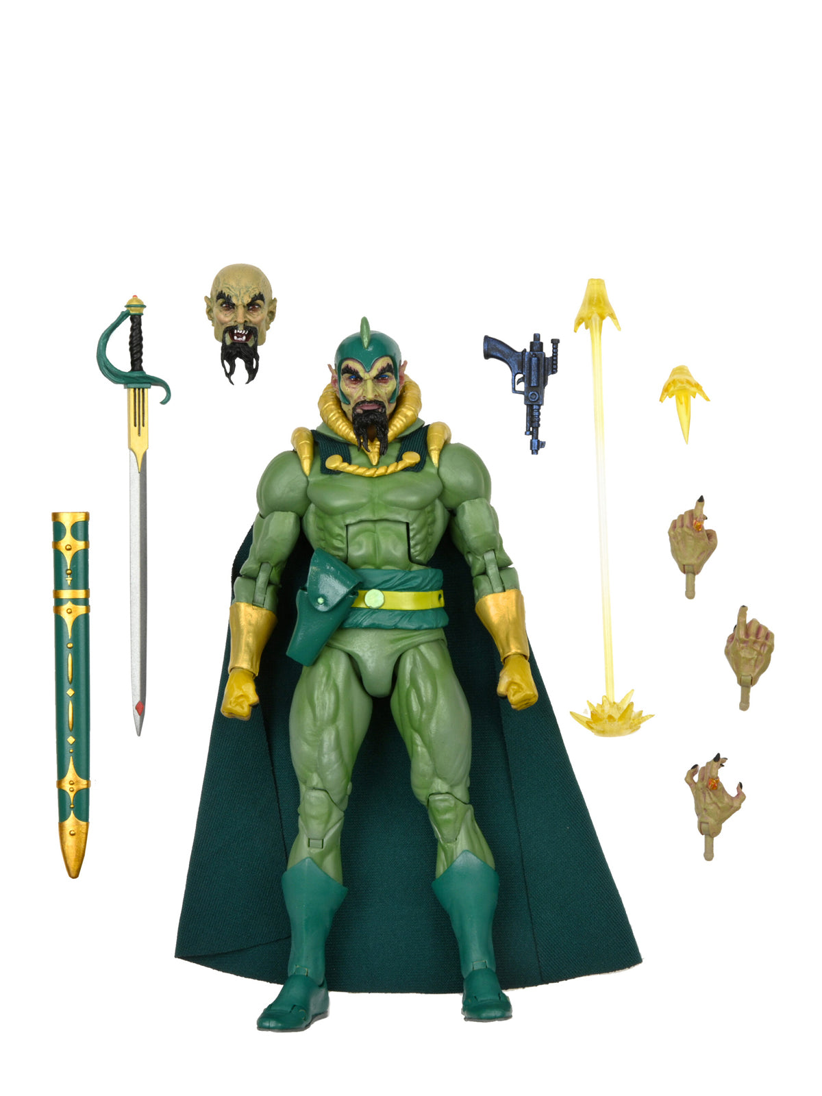 Flash Gordon Ming The Merciless King 7 Inch Action Figure