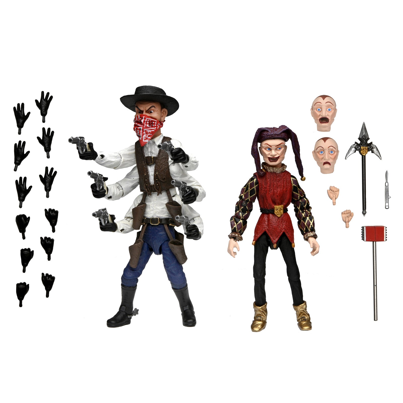 Puppet Master Ultimate Six-Shooter & Jester 2 Pack Action Figures