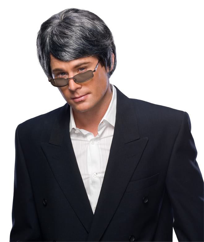Grey Men's Wig - Adult for Fun Costume Events