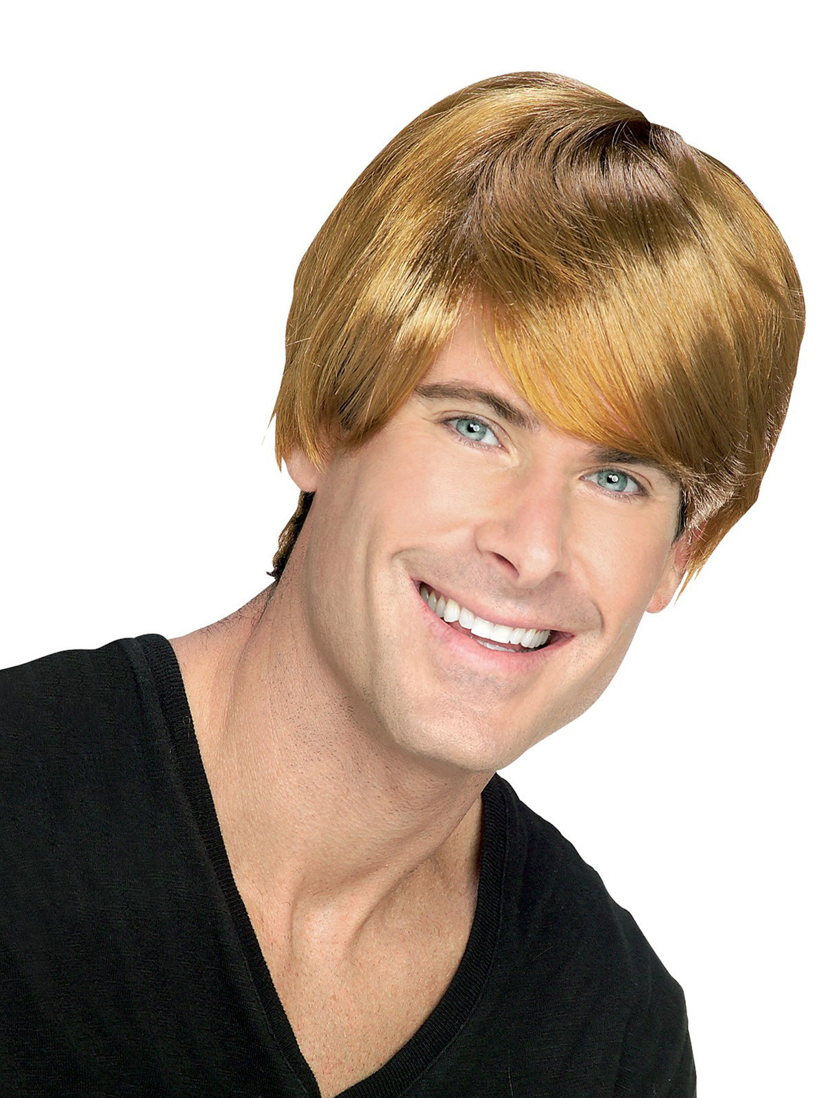 Rocket Man Wig - Light Brown - Adult Costume Accessory
