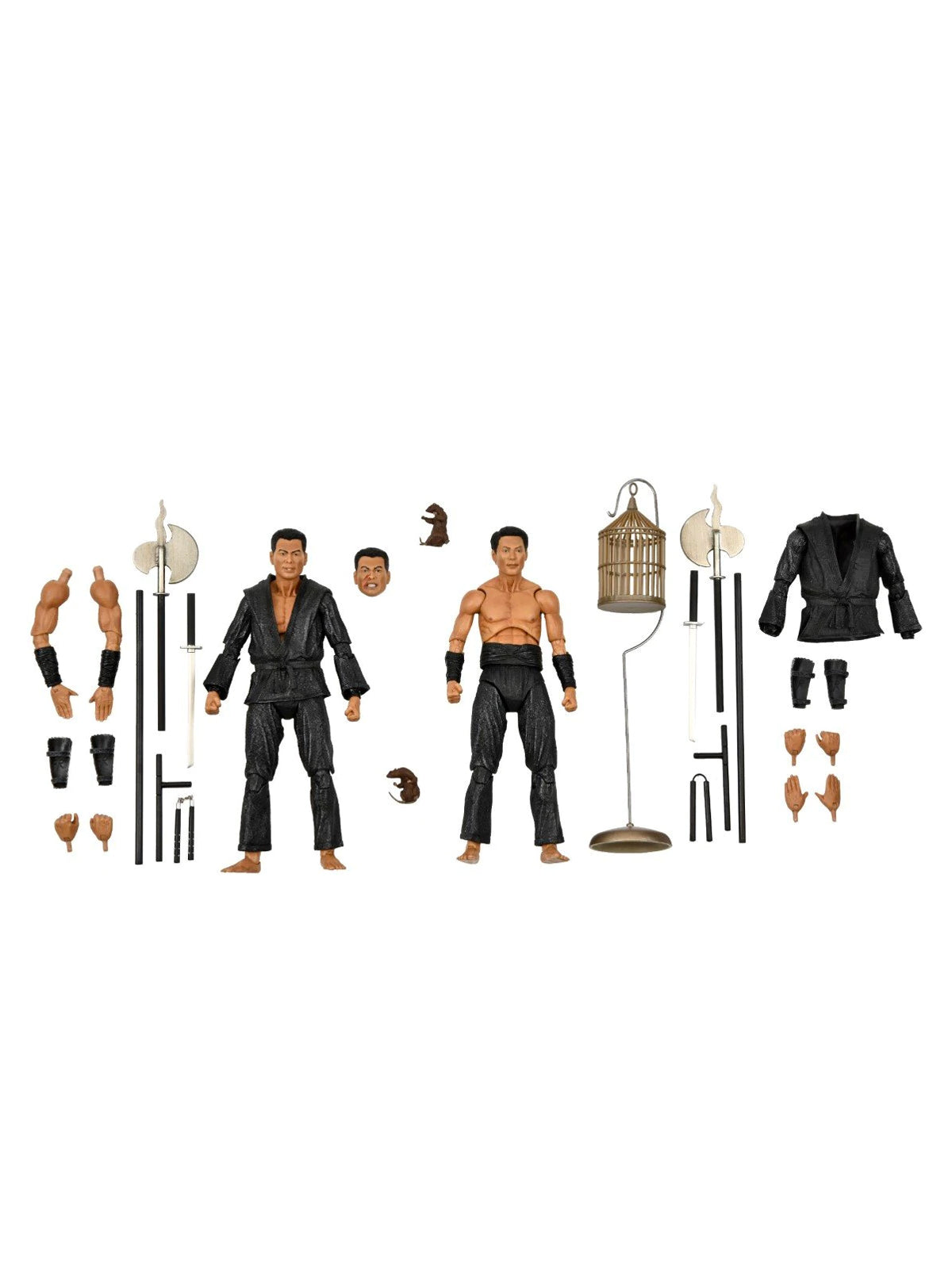 Tmnt 1990 Movie Shadow Warriors 2 Pack Action Figures