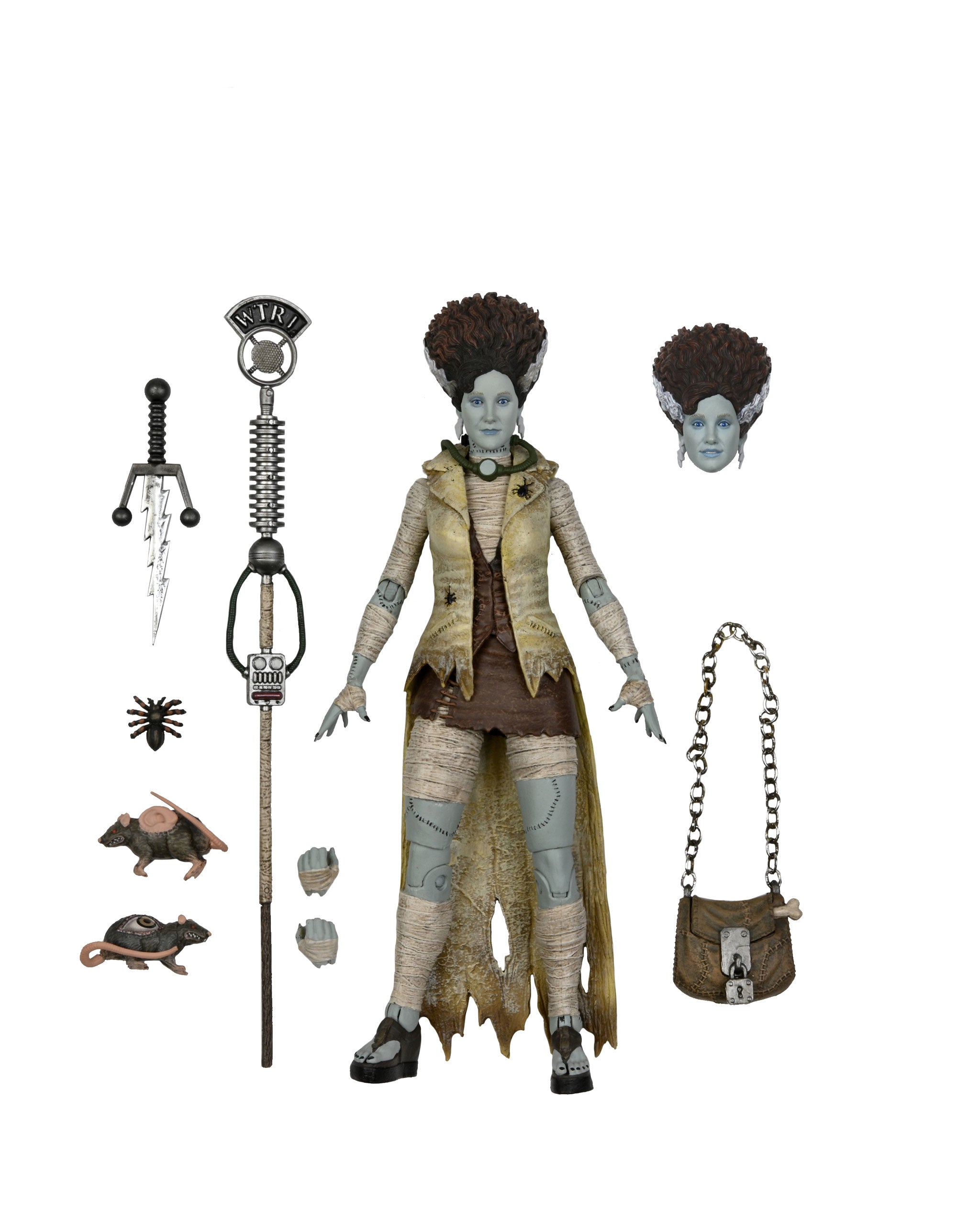 Tmnt & Universal Monsters April As Bride Action Figure