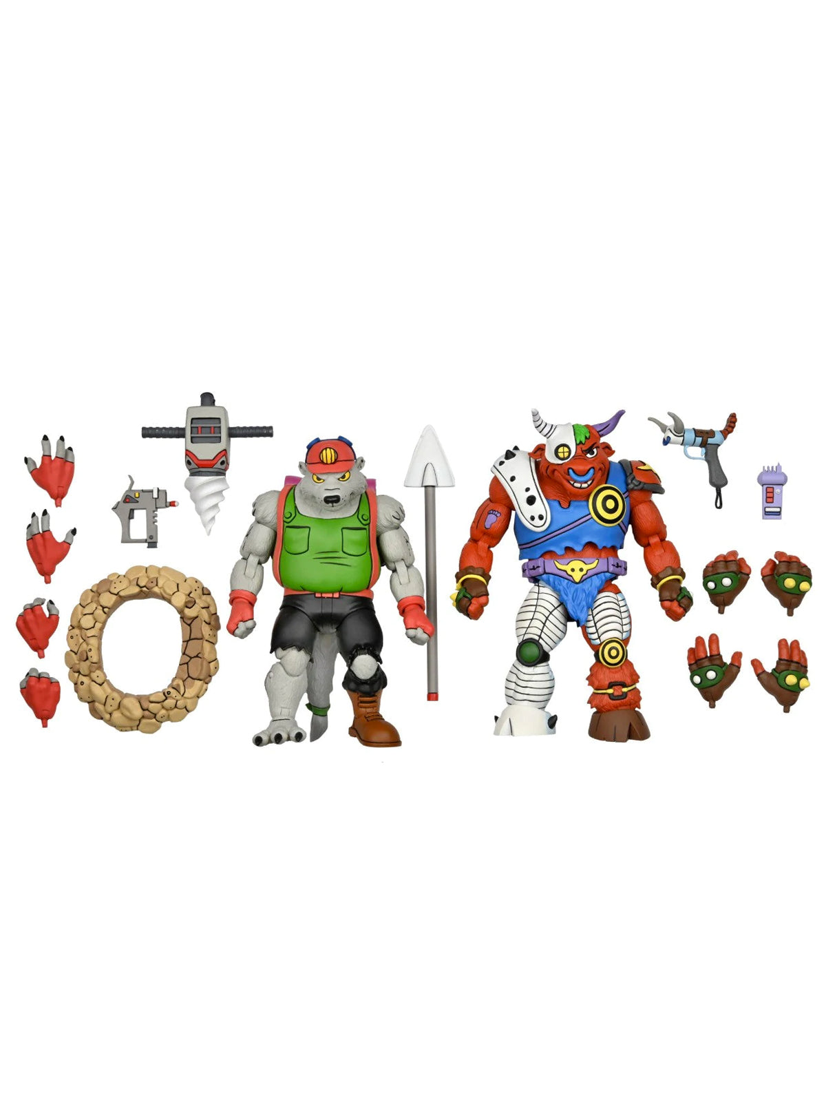 TMNT Dirtbag And Groundchuck 2Pk Action Figures Set