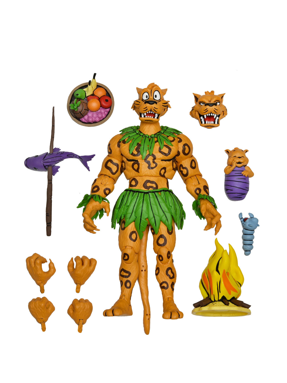 Tmnt Jagwar 7" Scale Action Figure with Accessories