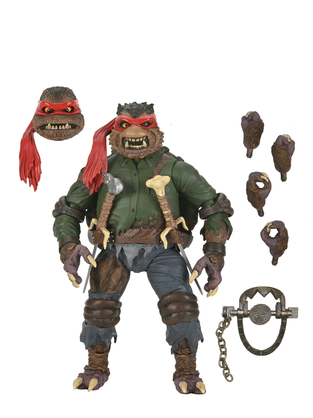 Tmnt Ultimate Raphael As The Wolfman Action Figure
