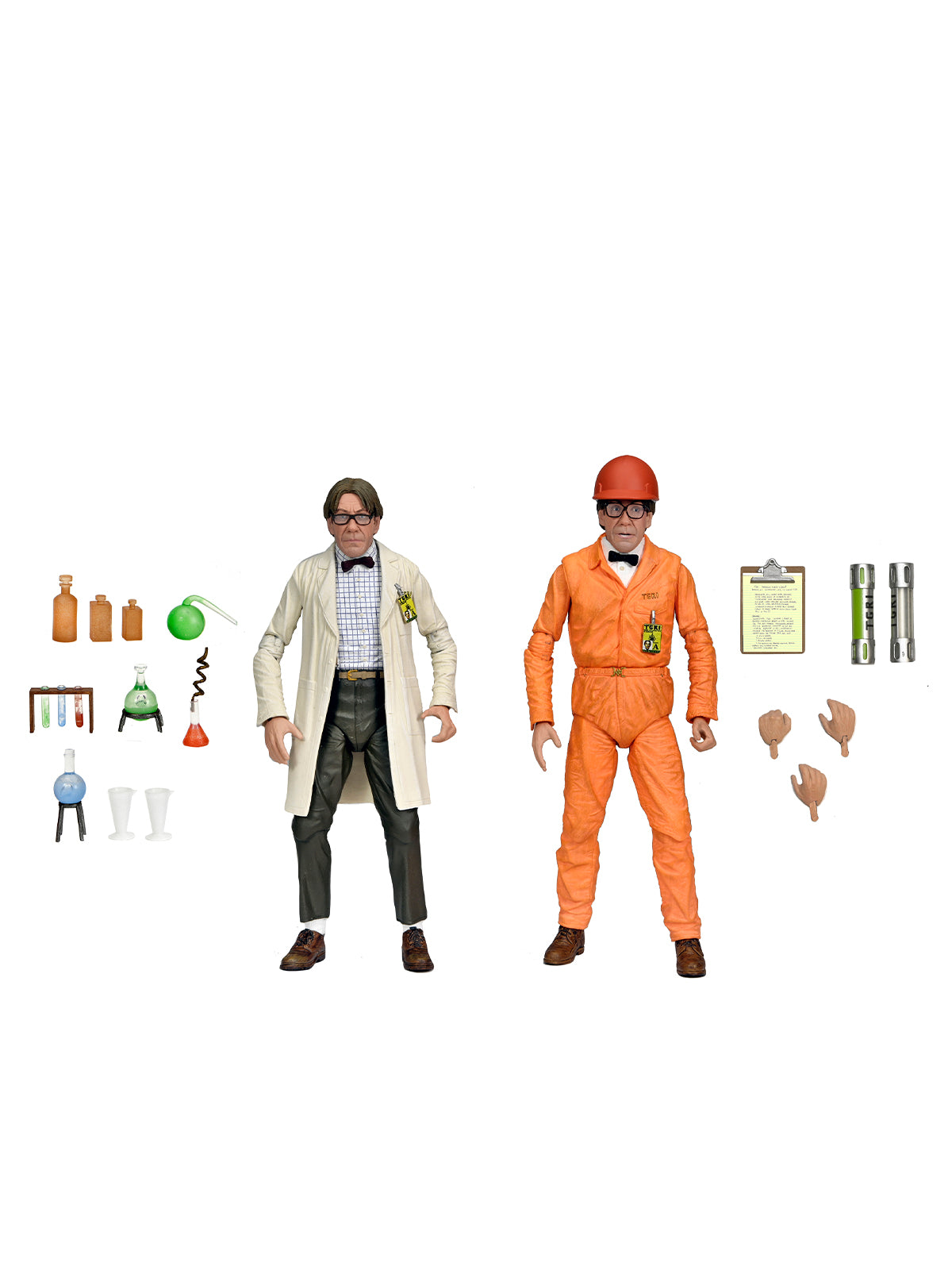 Tmnt Lab Coat & Hazmat Suit Action Figures Set