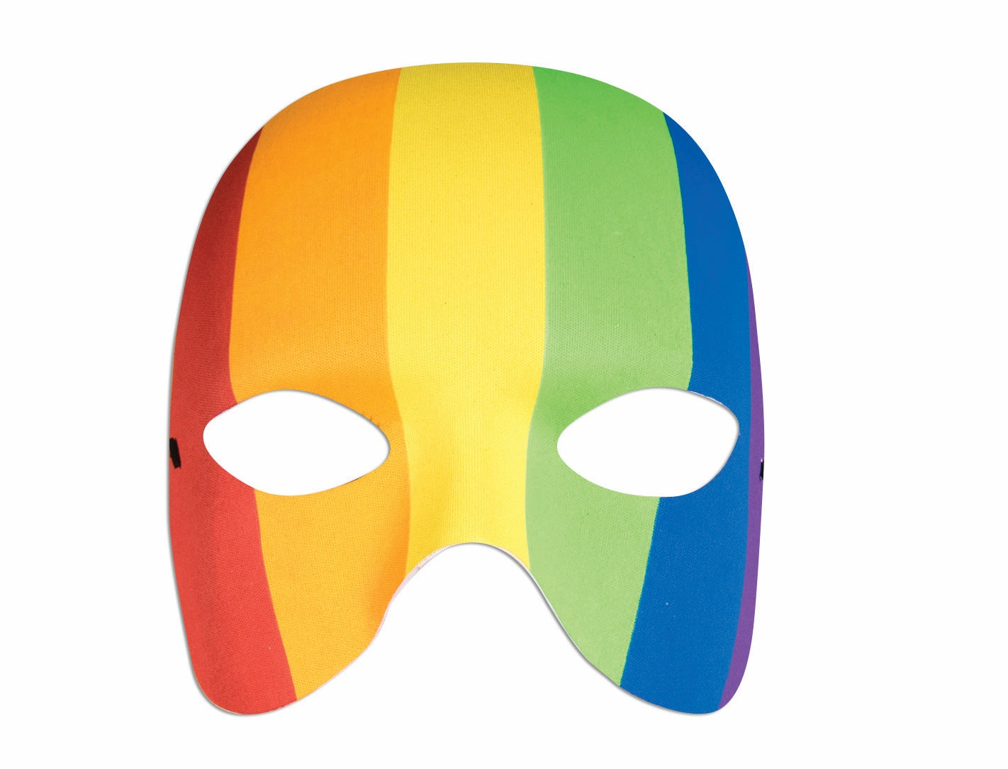 Vibrant Half Mask - Rainbow - Adult for Fun Events