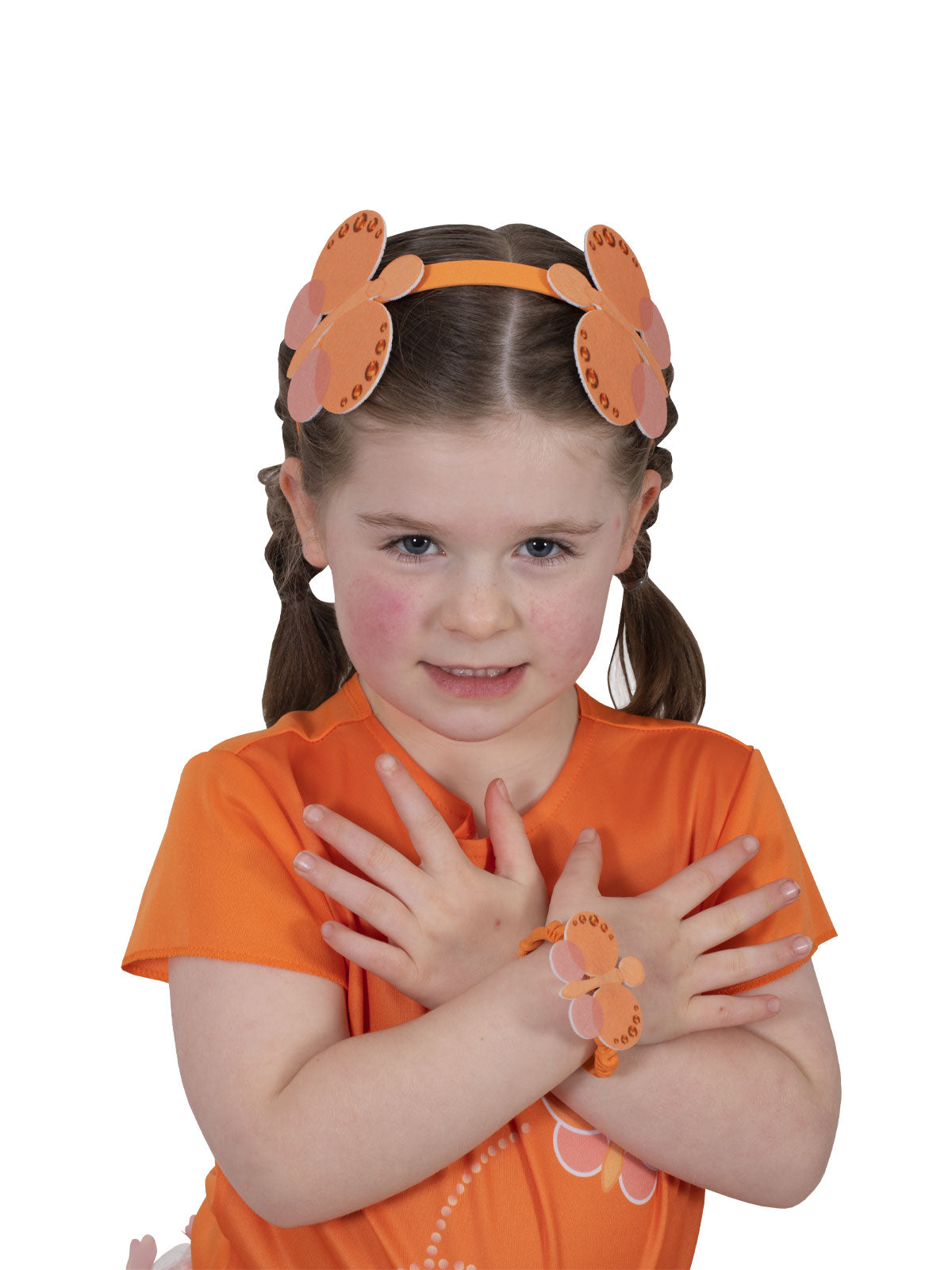 Emma Memma Butterfly Headband & Wristlet - Fun Dress-Up