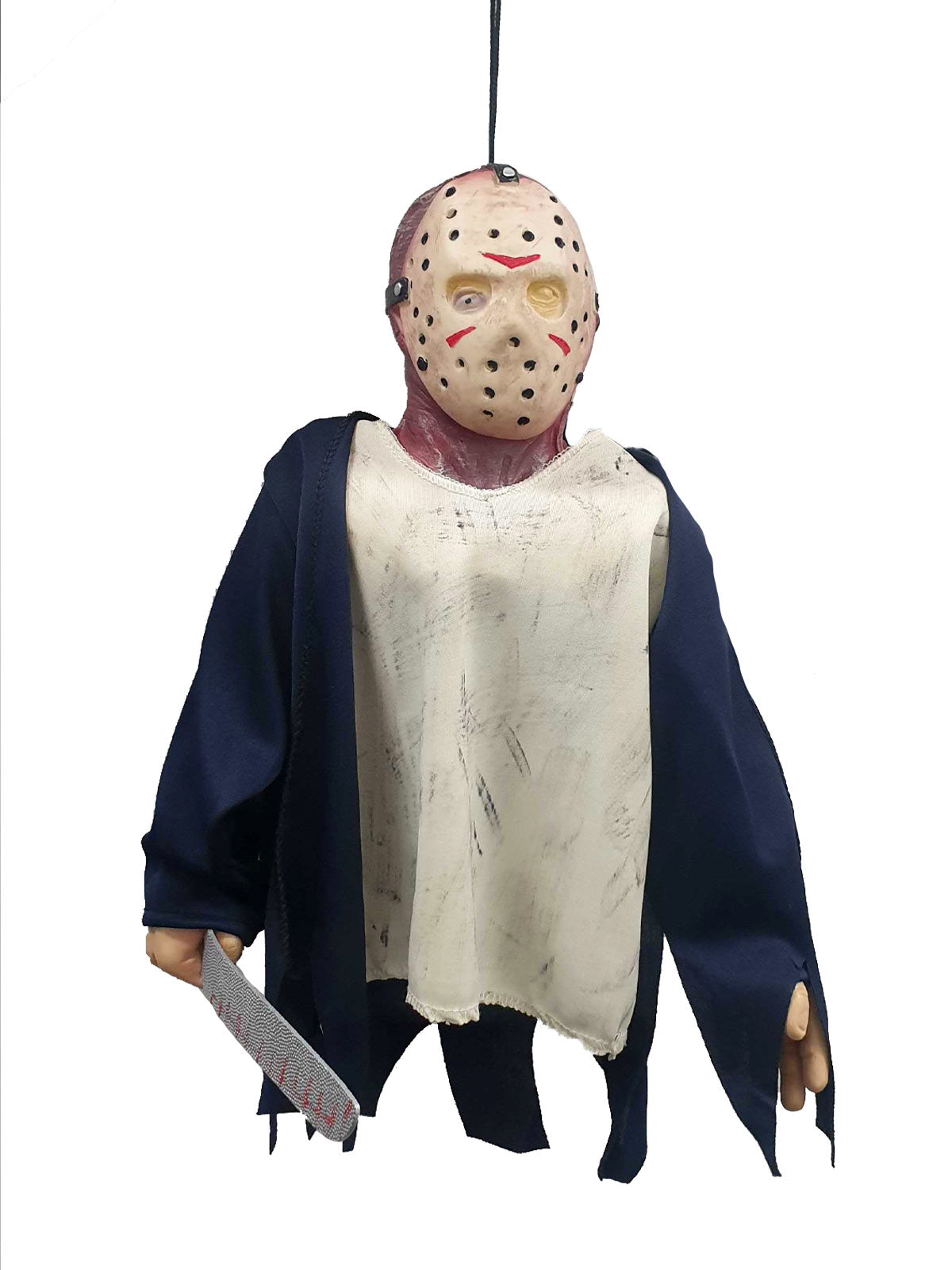 Jason Vorhees Hanging Puppet for Spooky Halloween Decor