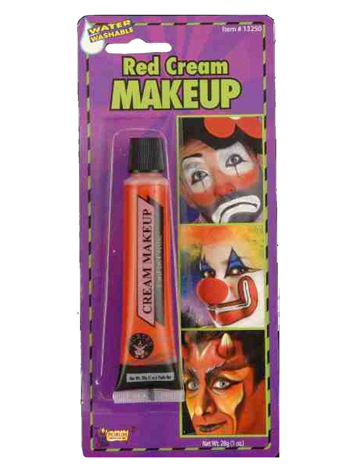 Vibrant Makeup Tube - Red for Bold Costumes