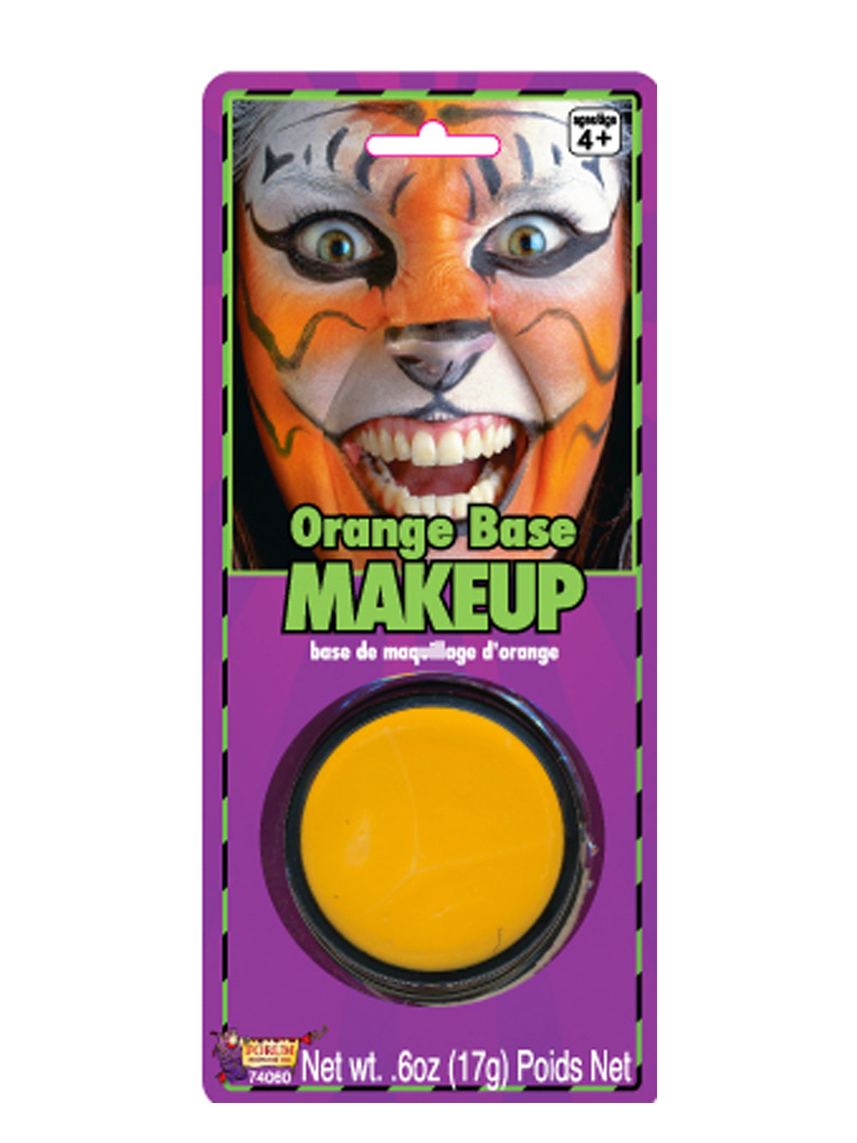 Vibrant Grease Make-Up - Orange for Costumes