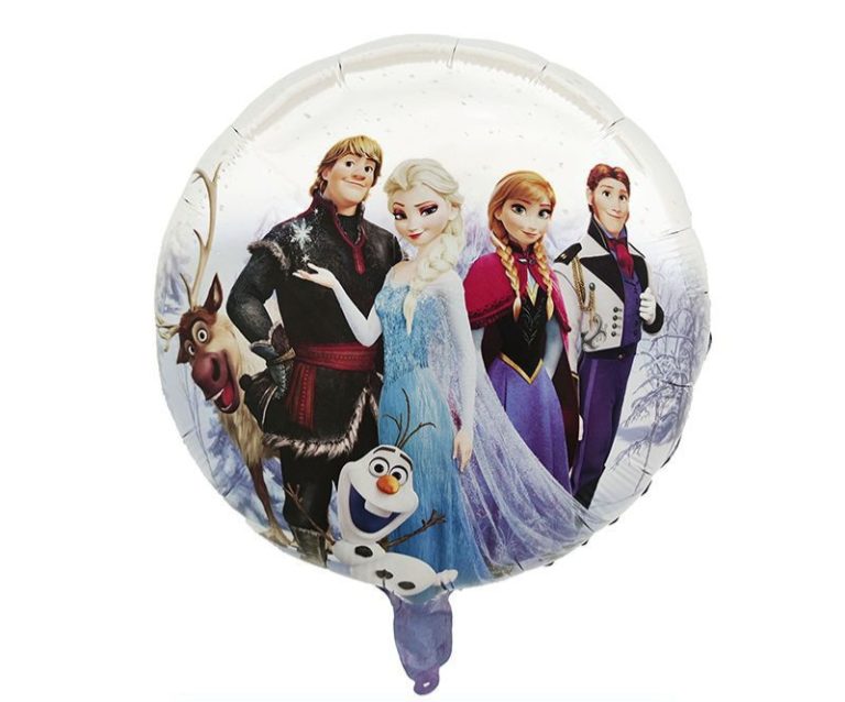 P1 Frozen Foil Balloon For Girls Birthday Party Decoration 18 Inch image 0