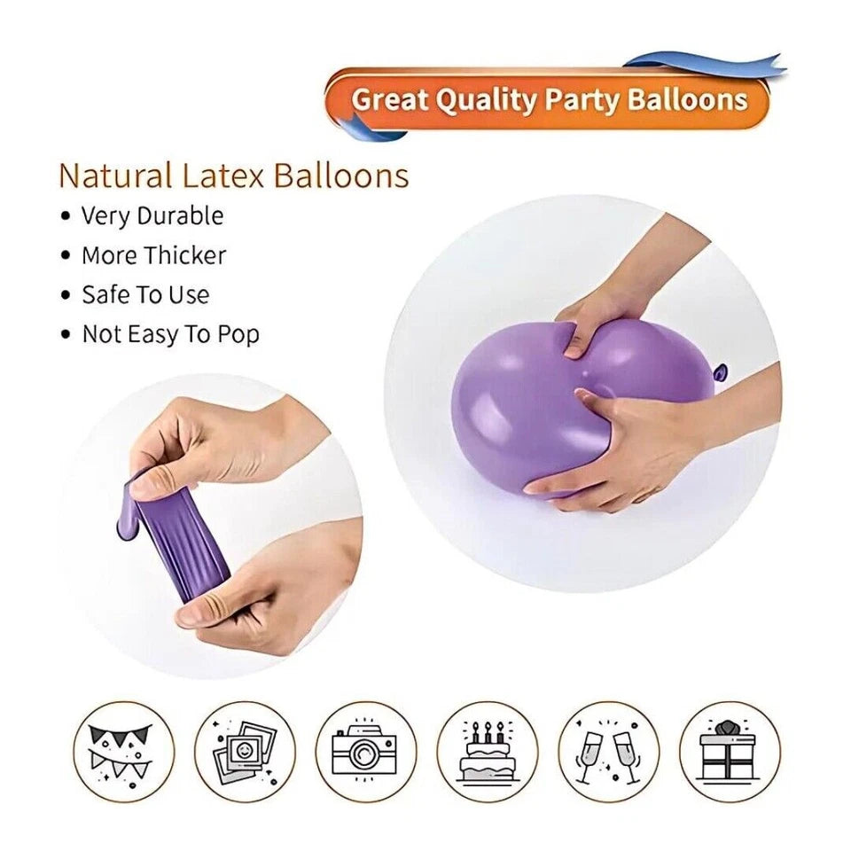 36" Pastel Blue Latex Balloon Birthday Party Décor P4